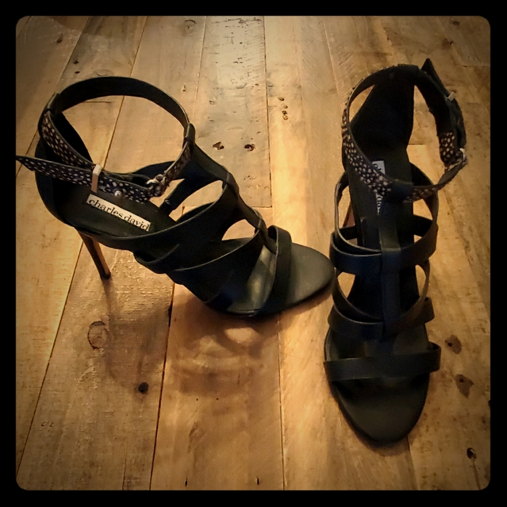 Charles David Strappy Heels